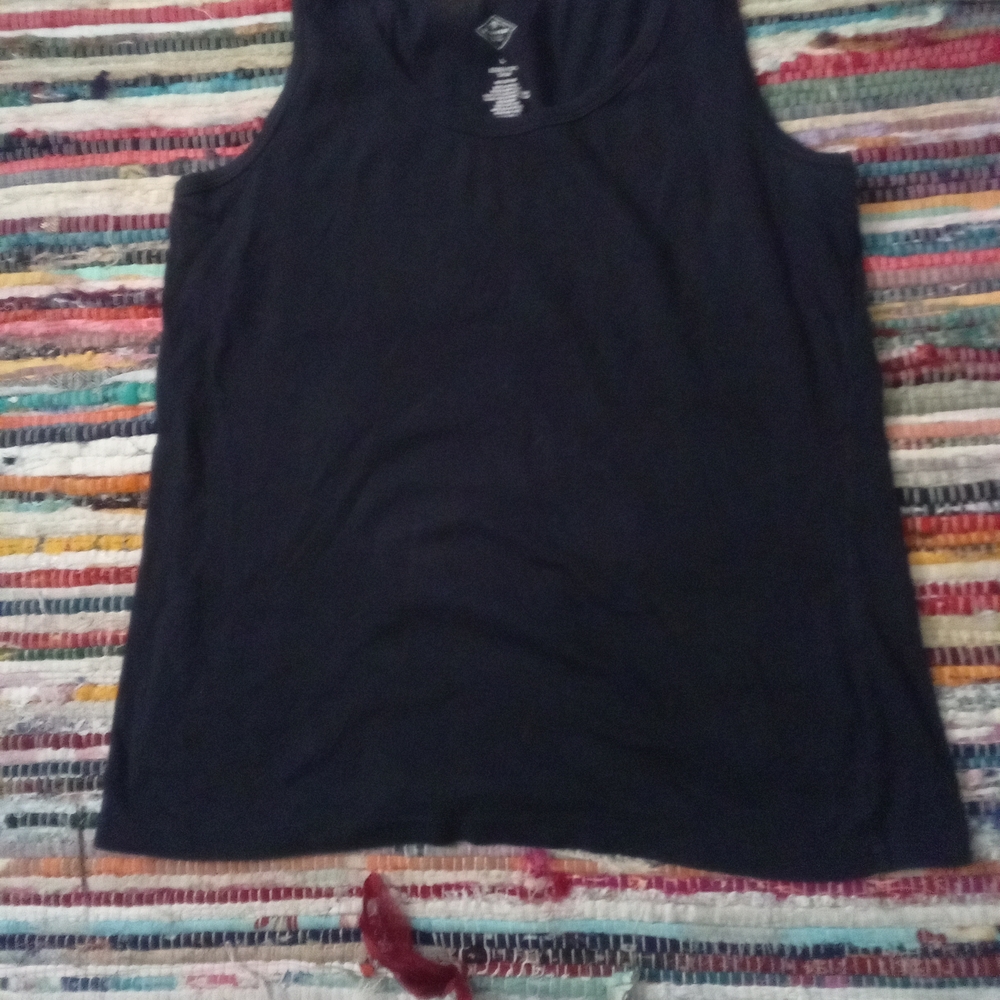 Black Sleeveless Top